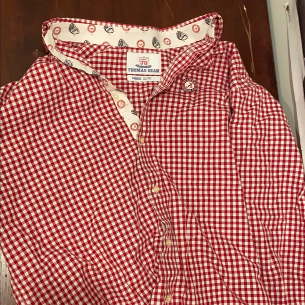 Thomas dean alabama button down